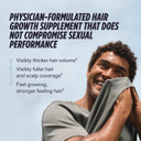 Nutrafol Men'S Hair Growth Supplements, Clinically Tested For Visibly Thicker Hair And Scalp Coverage, Dermatologist Recommended - 2 Month Supply, 2 Refill Pouches