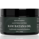 Raw Batana Oil For Hair Growth - 100% Pure & Natural From Honduras - Promotes Thicker & Softer Hair - Nourishes & Rejuvenates - 4 Oz