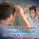 Amazon Basic Care Minoxidil Topical Solution Usp, 5 Percent, Hair Regrowth Treatment For Men, Extra Strength, 12 Fluid Ounces