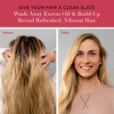 Unwash Anti-Residue Cleanse - Gentle, Ph-Balanced Clarifying Shampoo For Build Up Dirt And Oil, Safe For All Hair Types, 10 Fl Oz