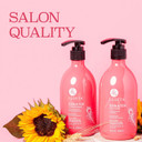 Luseta Curly Hair Shampoo & Conditioner Set With Coconut Oil, Unlimited Bounce And Definition For Wavy And Coily Hair, Reduce Frizz And Repair Dry Hair, For All Curl Types Sulfate Free 16.9Fl Oz × 2