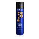 Matrix Brass Off Toning Blue Shampoo - Refreshes And Neutralizes Brassy Tones, For Color Treated Hair, Lightened Brunettes Or Dark Blondes