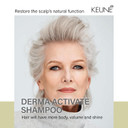 Keune Care Derma Activate Shampoo, Anti-Hair Loss & Volumizing Cleanser For Thinning Hair, 10.1 Fl Oz