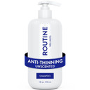 Routine Wellness Anti-Thinning Shampoo For Thinning Hair - Biotin Dht Blocker Women & Men - Color Safe Shampoo For Hair Loss & Healthy Hair - Unscented - 14Oz