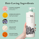 Unwash Bio-Cleansing Conditioner - Gentle, Hydrating Co-Wash Cleansing Conditioner, Sulfate & Paraben Free, For Curly, Coily & Dry Hair, 33.8 Fl Oz