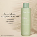 Rizos Curls Biotin Shampoo, Gently Cleanse & Nourish, Rosemary Oil & Oat Protein For Longer And Stronger Hair, Hair Is Fuller, Softer & Shinier, 2.5 Oz