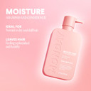 Monday Giftset - Moisture 12Oz Shampoo & Conditioner Set & Moisture 5.1Oz Leave-In Conditioner