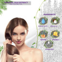 Silk Keratin Shampoo & Conditioner Set - Smooth Protection Sulfate-Free Shampoo & Smooth Hydration Conditioner (3.4 Oz), Gray