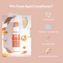 Mizani Press Agent Sulfate-Free Conditioner - Detangles Hair For Heat Styling, Blowout & Silk Press And Seals Hair From Humidity, Thermal Smoothing With Argan Oil