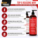 Dht Blocker Shampoo And Conditioner For Hair Loss With Biotin For Men, Women, Anti-Hair Loss Treatment, Rosemary Leaf Oil And Asparagus Extracts, For Thinning Hair (Shampoo And Conditioner) (1 Set)