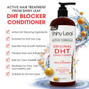 Dht Blocker Shampoo And Conditioner For Hair Loss With Biotin For Men, Women, Anti-Hair Loss Treatment, Rosemary Leaf Oil And Asparagus Extracts, For Thinning Hair (Shampoo And Conditioner) (1 Set)