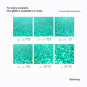 Hemway Premium Ultra Sparkle Glitter Multi Purpose Metallic Flake For Arts Crafts Nails Cosmetics Resin Festival Face Hair - Lime Green Holographic - Extra Chunky (1/24" 0.040" 1Mm) 100G / 3.5Oz