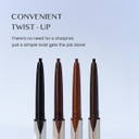 Clio Sharp So Simple Waterproof Pencil Liner, Eye Pencil, Rich Hyper-Pigmented Color, Smooth Creamy Application, Long-Wearing Matte Finish (4 Colors) (03 Black Brown)