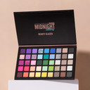 Myuango Bold Dimensions Eyeshadow Palette - 45 Shades Of Matte, Shimmer, And Glitter In Purple, Green, Yellow, Pink, And Grey - High-Pigment, Long-Lasting, Waterproof - Blendable Formula