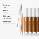 Clinique Even Better All-Over Full Coverage Concealer + Eraser For Dark Circles | Hydrating, Brightening + Depuffing
