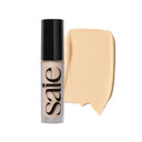 Saie Slip Tint Radiant Cream Concealer & All-Over Face Makeup - Concealer For Dark Circles, Redness & Blemishes - Lightweight Makeup Made With Hydrating Hyaluronic Acid - Shade 24 (0.17 Oz)