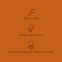 Mënaji Anti-Shine Powder (Hdpv) - Anti-Shine Face Make-Up For Men - Natural Looking Makeup - Mens Cosmetics - Medium