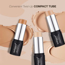 Bellapierre Mineral Foundation Stick | Full Coverage Matte Finish | Cruelty Free | Non-Toxic And Paraben Free | Compact Tube - 0.35 Oz - Medium Bellapierre Mineral Foundation Stick | Full Coverage Matte Finish | Cruelty Free | Non-Toxic And Paraben Free | Compact Tube - 0.35 Oz - Medium