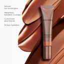 Laura Mercier Tinted Moisturizer Bronzer: Long Lasting Sheer Cream Bronzer, Weightless, Buildable Coverage, 12 Hr Hydrating Wear, Non-Comedogenic, 6 Shades For All Skin Tones