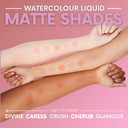 Watercolour Blush Liquid Trip. Buildable & Blendable Long-Lasting Waterproof Liquid Blush For Cheeks & Lips For All Skin Types Including Mature, Dry, Combination & Oily