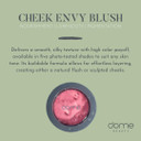 Cheek Envy Blush For Cheeks - Infused With Vitamins & Antioxidants, Long-Lasting, Buildable, Smooth Finish, Clean Beauty - Tahitian Sunset Makeup Blush Powder 0.88 Oz