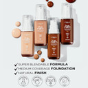 L'Oreal Paris True Match Super-Blendable Foundation, Medium Coverage Liquid Foundation Makeup, C2, Light, 1 Fl Oz