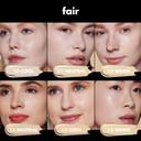 E.L.F. Soft Glam Foundation, Medium Coverage, Long-Lasting & Buildable Foundation For A Smooth, Satin Finish, Vegan & Cruelty-Free, 12 Fair Warm