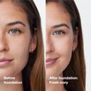 Clinique Acne Solutions Liquid Foundation Makeup With Salicylic Acid For Dry Combination To Oily Skin Types | Medium Coverage, Natural Matte Finish