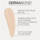 Dermablend Continuous Correction Tone-Evening Cc Cream Foundation Spf 50+, Full Coverage Foundation Makeup & Color Corrector, Oil-Free