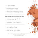 Glo Skin Beauty Pressed Base Powder Foundation Makeup (Beige Light) - Flawless Coverage For A Radiant Natural, Second-Skin Finish