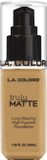 L.A. Colors Truly Matte Foundation, Warm Caramel Clm362