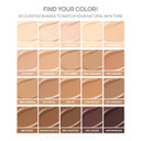 Banila Co Covericious Ultimate Cover Cushion | Up To 100Hr Long-Wear Foundation | 20 Shades For All Skin Tones | Matte & Lightweight Finish | Korean Cushion Foundation (14G / 0.49 Oz), 25C Amber