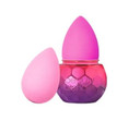 Beautyblender Discglow Inferno, 5-Piece Set  2 Makeup Sponges, Sponge & Brush Cleanser, Cleansing Silicone Scrub Mat, Sponge Stand, Professional Application, Vegan & Cruelty Free, Made In The Usa