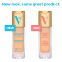 Veil Cosmetics Complexion Fix Liquid Foundation  Buildable Coverage  Water-Resistant, Hypoallergenic, Oil-Free, Cruelty-Free & Vegan  Lightweight & Brightening  Long Lasting (3P Medium Pink)
