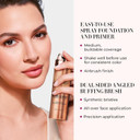 Luminess Silk Airbrush Spray Foundation & Primer Kit - Full Coverage Foundation, Anti-Aging Formula Hydrates & Moisturizes With Hyaluronic Acid, Aloe Vera & Hydrolyzed Silk (Shade - Warm Dark) Luminess Silk Airbrush Spray Foundation & Primer Kit - Full Coverage Foundation, Anti-Aging Formula Hydrates & Moisturizes With Hyaluronic Acid, Aloe Vera & Hydrolyzed Silk (Shade - Warm Dark)