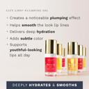 City Beauty City Lips Plumping Oil - Plump, Hydrate, And Restore Overnight - Anti-Aging Lip Treatment - Conditioning Lip Oil With Hyaluronic Acid & Plant Extracts