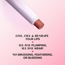Too Faced Lip Injection Extreme Lip Shaper Plumping Lip Liner | Long Lasting + Smudge Proof, 0.01 Oz