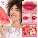 Lip Tint Stain Set, Korean Water Tint Lightweight Non-Sticky, Waterproof Long Lasting Liquid Blush & Lip Stain, Transfer-Proof, Matte Finish Lip Color Makeup (Juicy)