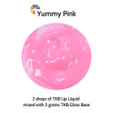 Tkb Lip Liquid Color | Liquid Lip Color For Tkb Gloss Base, Diy Lip Gloss, Pigmented Lip Gloss And Lipstick Colorant, Made In Usa (1Floz (30Ml), Yummy Pink)