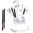 54 Pcs Nabi Lip Liner Pencils