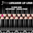 Juvia'S Place Long Wear Lip Pencil  Signature  Waterproof & Kiss-Proof, Long Lasting Lip Liner, Smooth Makeup Application - Soft Matte Finish Base For Lipstick - 13 Hours Of Wear For Everyday Use