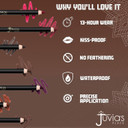 Juvia'S Place Long Wear Lip Pencil  Signature  Waterproof & Kiss-Proof, Long Lasting Lip Liner, Smooth Makeup Application - Soft Matte Finish Base For Lipstick - 13 Hours Of Wear For Everyday Use