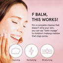 Grace & Stella Cleansing Balm - Travel Size Makeup Remover - Deep Cleansing & Hydrating Face Cleanser - Dissolves Waterproof Make Up, Spf & Impurities - Gentle On Skin - Vegan Skincare (41 G/ 4.3 Oz)