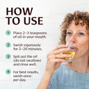 Banyan Botanicals Mint Daily Swish  Organic Ayurvedic Pulling Oil With Coconut Oil  Mouthwash For Fresh Breath And Sparkling Oral Health*  8 Oz  Non Gmo Sustainably Sourced Vegan