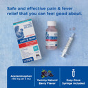 Mommy'S Bliss Infants' Pain And Fever Reducer, Baby Acetaminophen, Dye Free, Delicious Mixed Berry Flavor, Ages 2+, 2 Fluid Ounces
