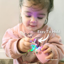 Go Smile Baby Blu Cold Light Replacement Bristle Tooth Brush Head For Toddlers & Kids Transitioning To Independent Brushing -Promotes Healthy Gum & Tooth Cleaning Habits -Use With Oral Care Toothpaste