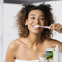 Desert Essence Natural Neem Toothpaste - Cinnamint - 6.25 Oz - Pure Essential Oil - Baking Soda - Complete Oral Care - Sea Salt - Refreshing Taste - Promotes Buildup Reduction