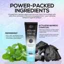 Venus Visage Activated Charcoal Toothpaste For Whitening, 3 Pack - Effective Teeth Whitening Toothpaste For Surface Stains - Peppermint Flavor (3.7 Oz/105 G)