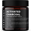 Erbology Activated Charcoal Powder 1.8 Oz - Teeth Whitening - Add To Face Masks, Toothpaste And Body Wraps For Natural Exfoliation - Natural Digestive Aid - Vegan - Recyclable Glass Jar