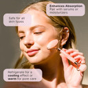 Rose Quartz Face Roller - Relaxation Gifts For Women, Skin Care Tools For Fine Lines And Wrinkles, Teenage Girl Gifts, Beauty Gift Ideas, Face Massager Tools, Facial Tool, Self Care Gift For Women